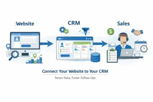 Read more about the article How to Connect Your Website to Your CRM: A Practical Guide for Small B2B Teams